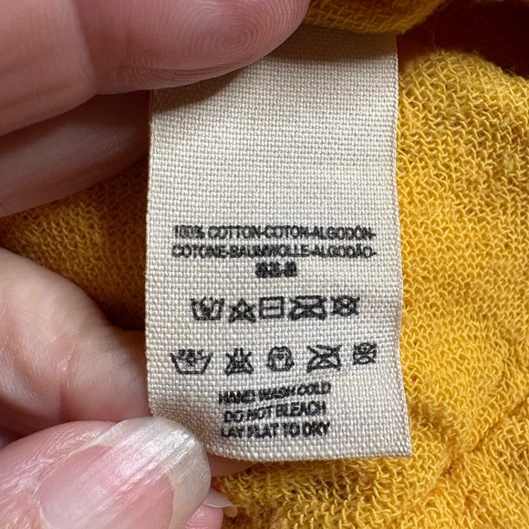 GUC Jen’s Pirate Booty- Chrysanthemum Romper in Color Marigold. Size M - Picture 5 of 8